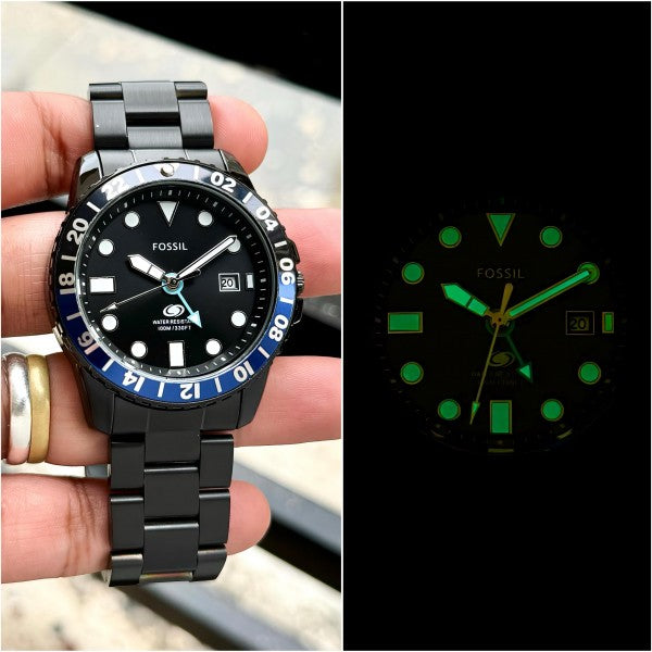 Fossil Gmt Quartz