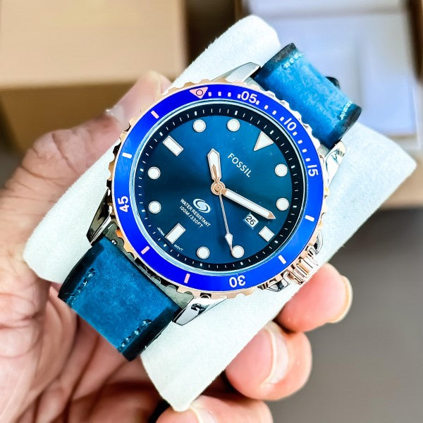 FOSSIL DIVE ROSEBLUE