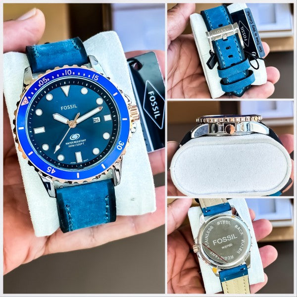 FOSSIL DIVE ROSEBLUE
