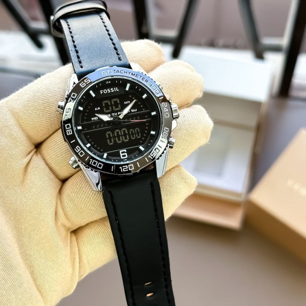 FOSSIL DIGITAL SILVERBLACK