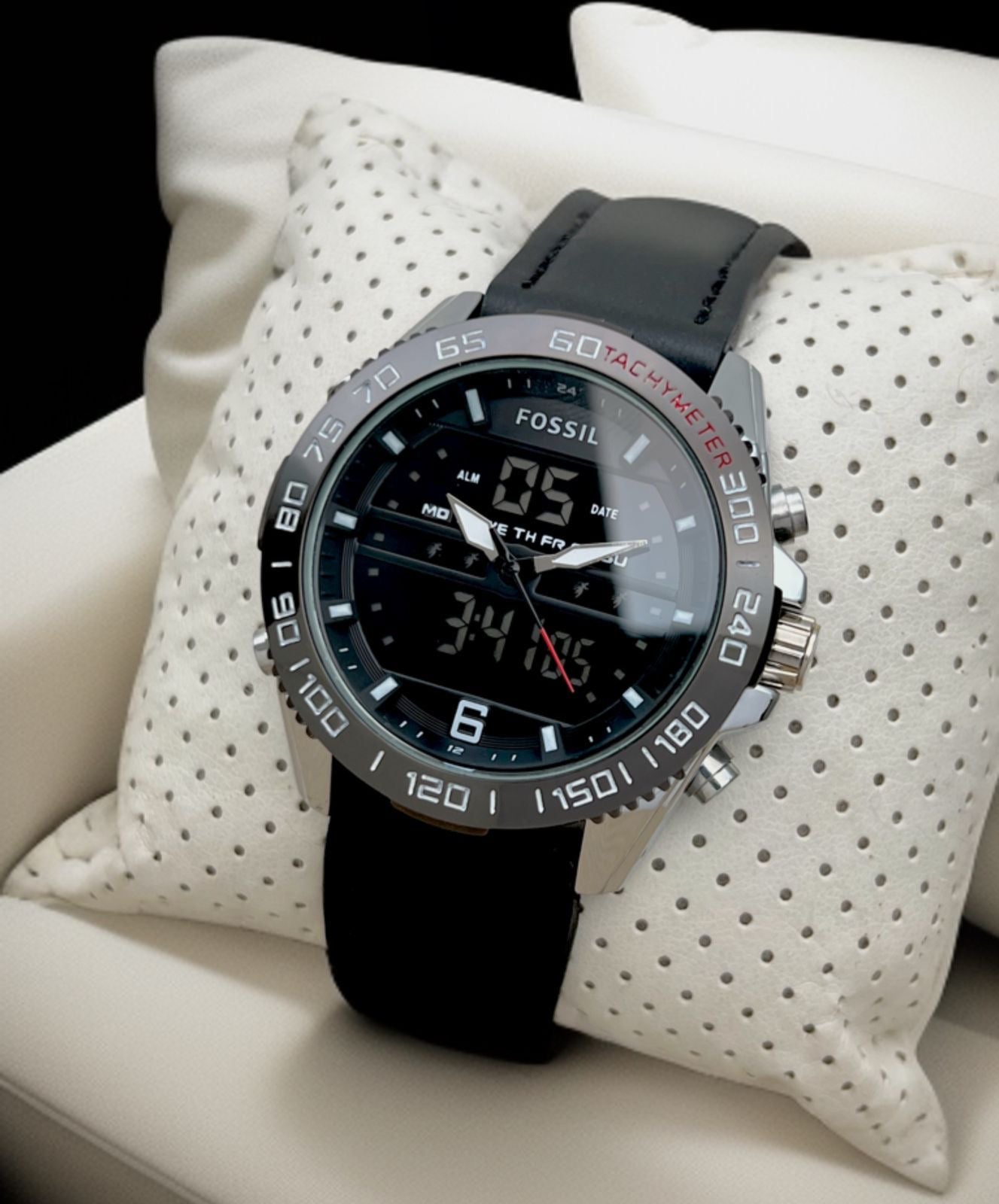 FOSSIL DIGITAL SILVERBLACK