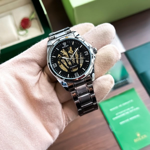 ROLEX AUTO SILVERBLACK