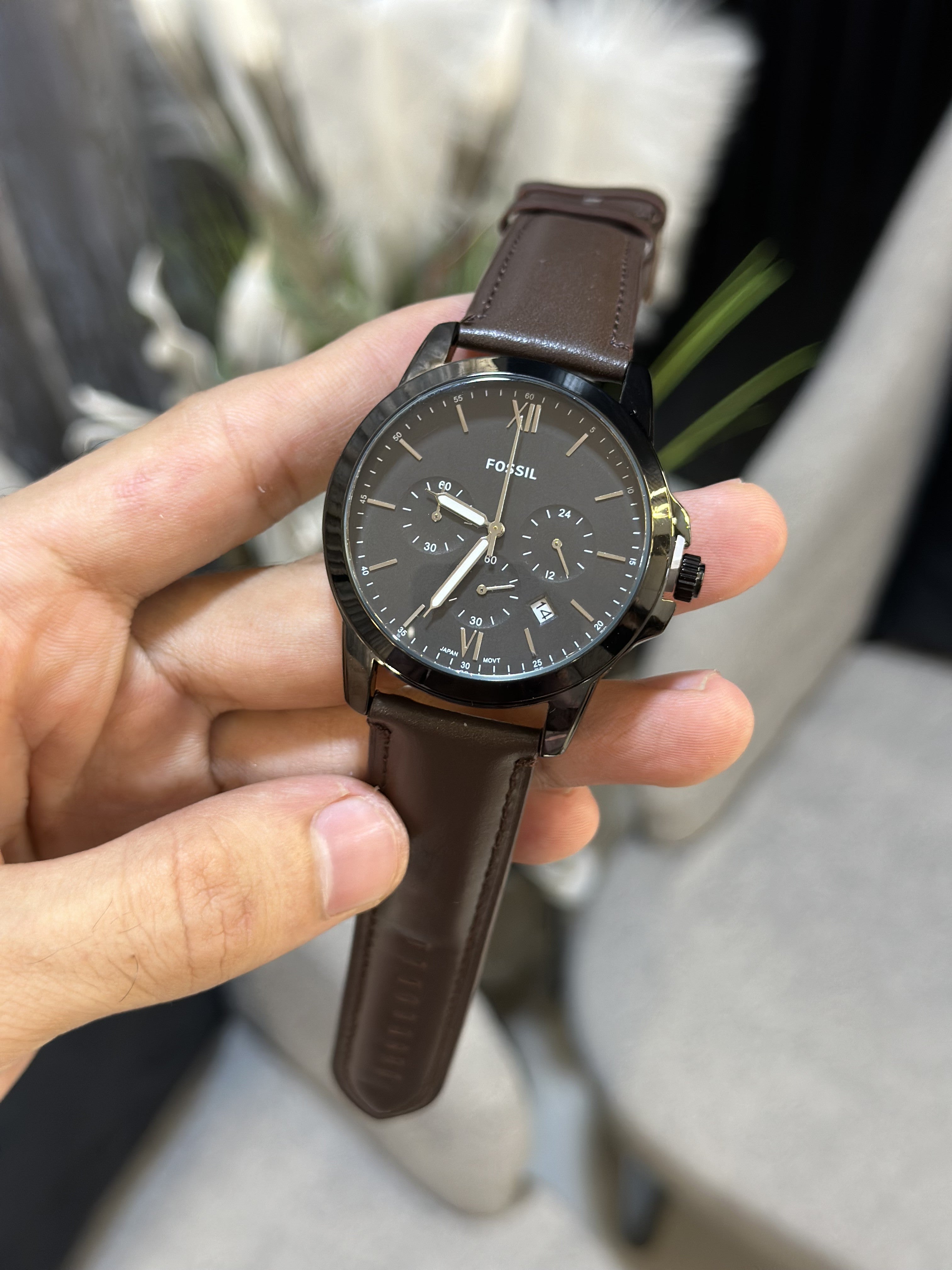 Fossil Neutra Brown Semi japan