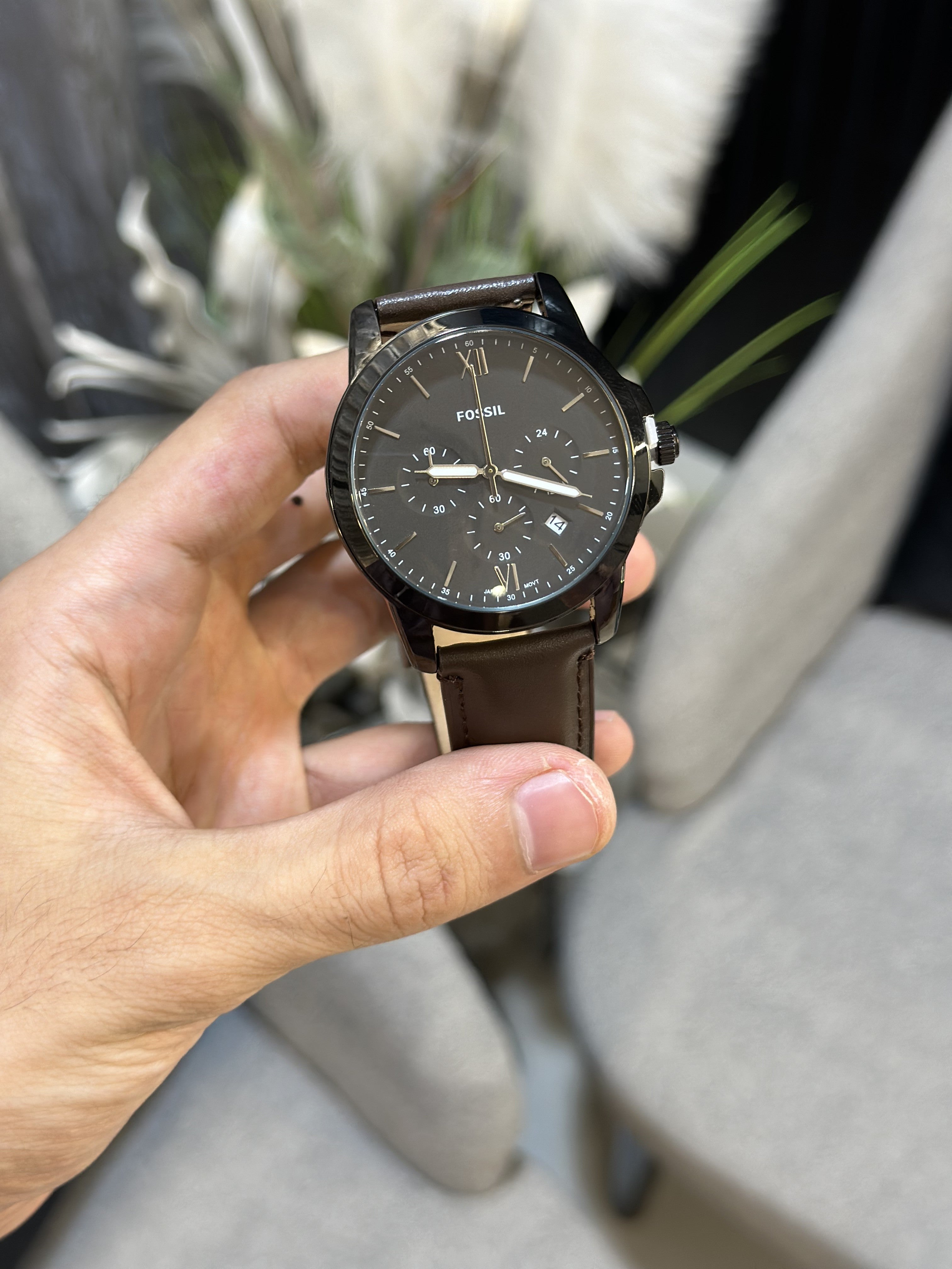 Fossil Neutra Brown Semi japan