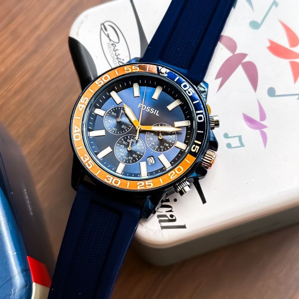 Fossil fiber Blue