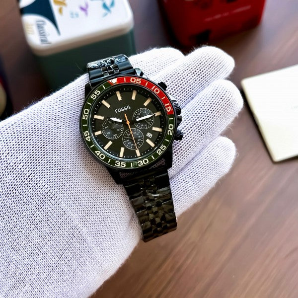 FOSSIL BRONSON BLACKREED