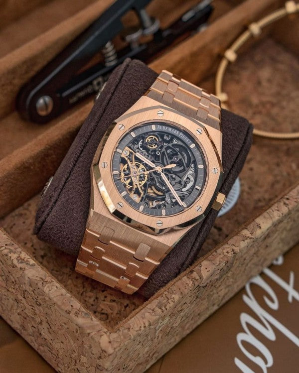 Audemars Piguet Royal Oak Skeleton Automatic Gold