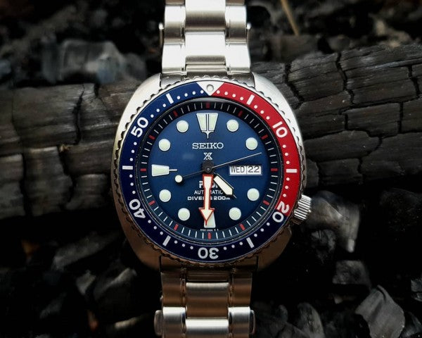 Seiko Prospex Diver Srpc95 Blue&Red
