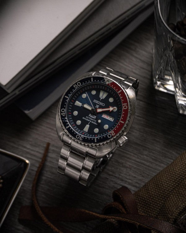 Seiko Prospex Diver Srpc95 Blue&Red