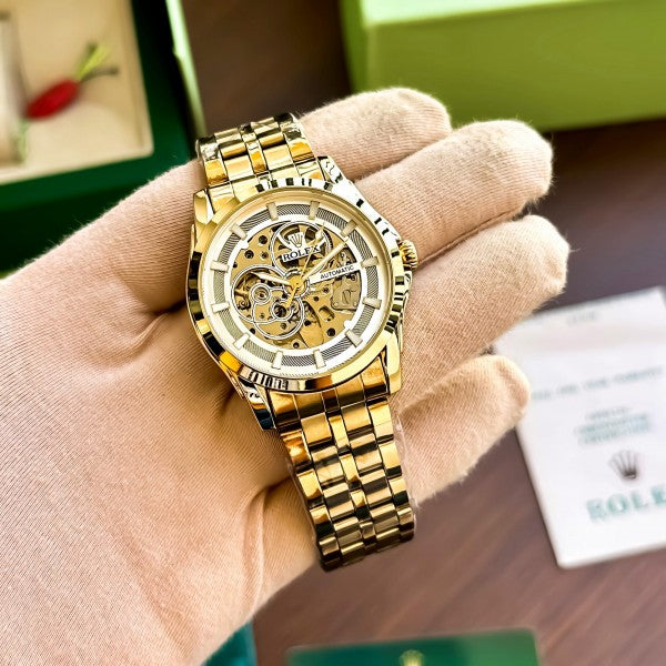 ROLEX AUTO GOLDWHITE