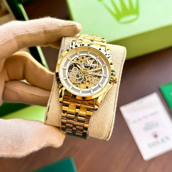 ROLEX AUTO GOLDWHITE