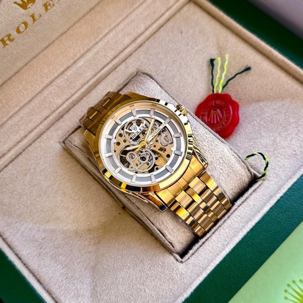 ROLEX AUTO GOLDWHITE