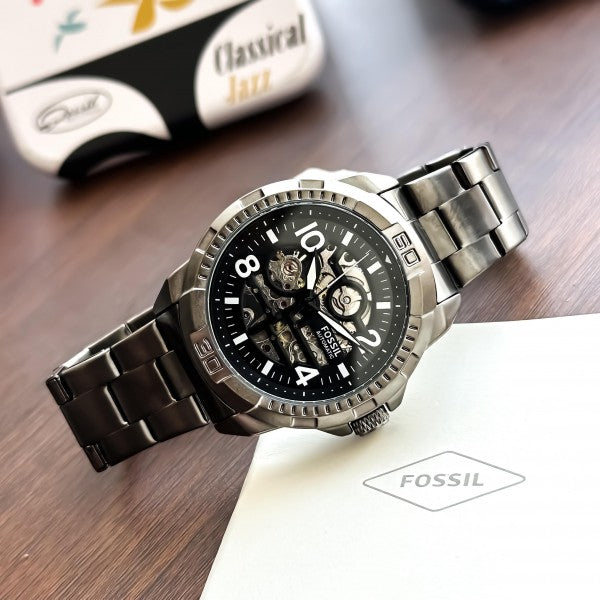 FOSSIL AUTO TITANIUM BLACK