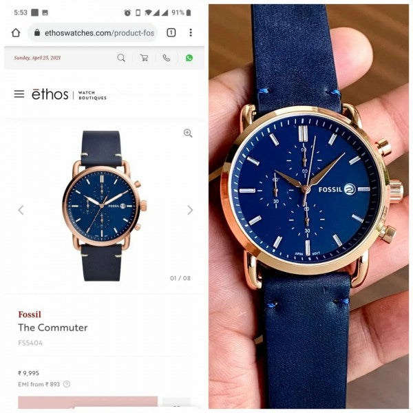Fossil commuter