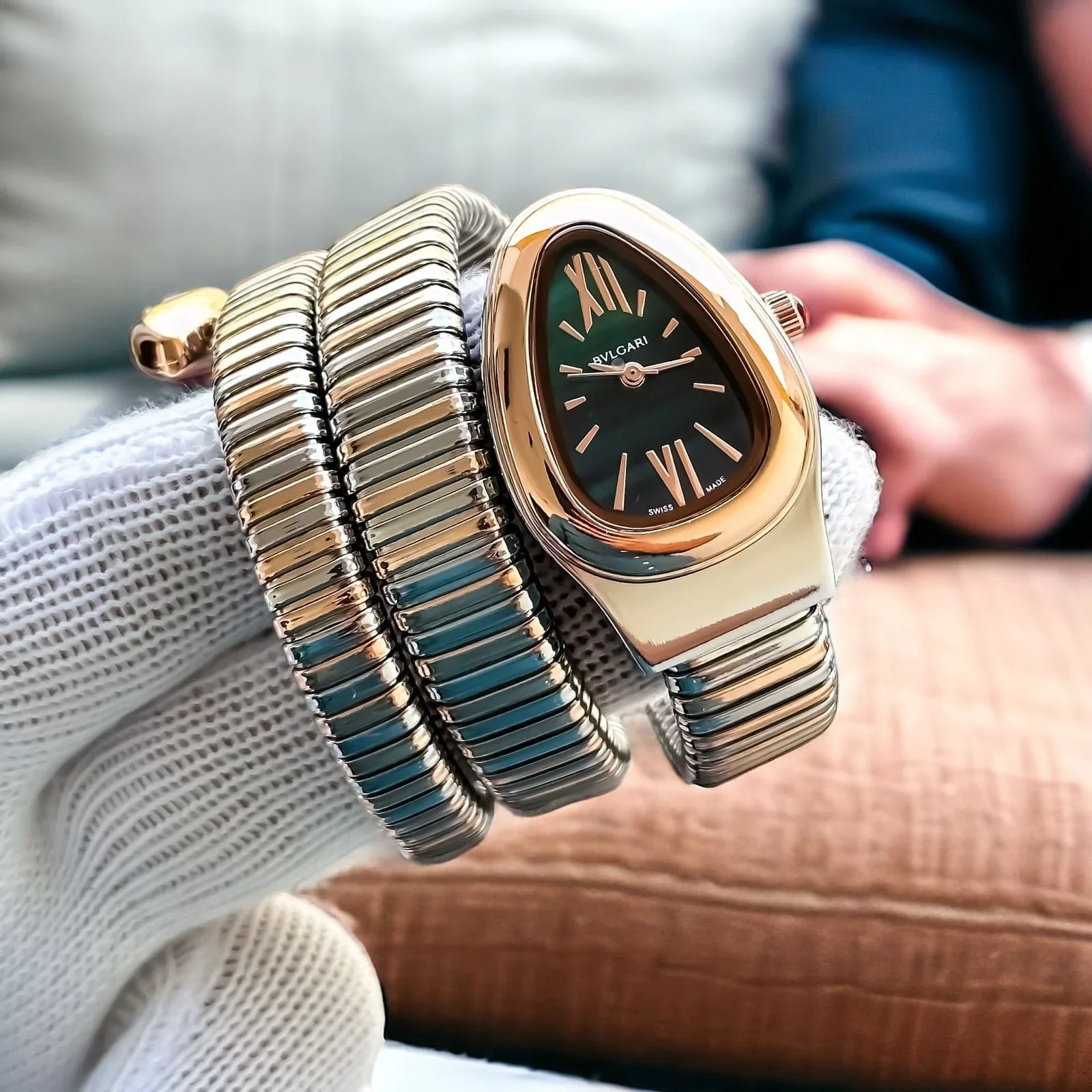 BVLGARI DAIMOND ROSE TT GREEN