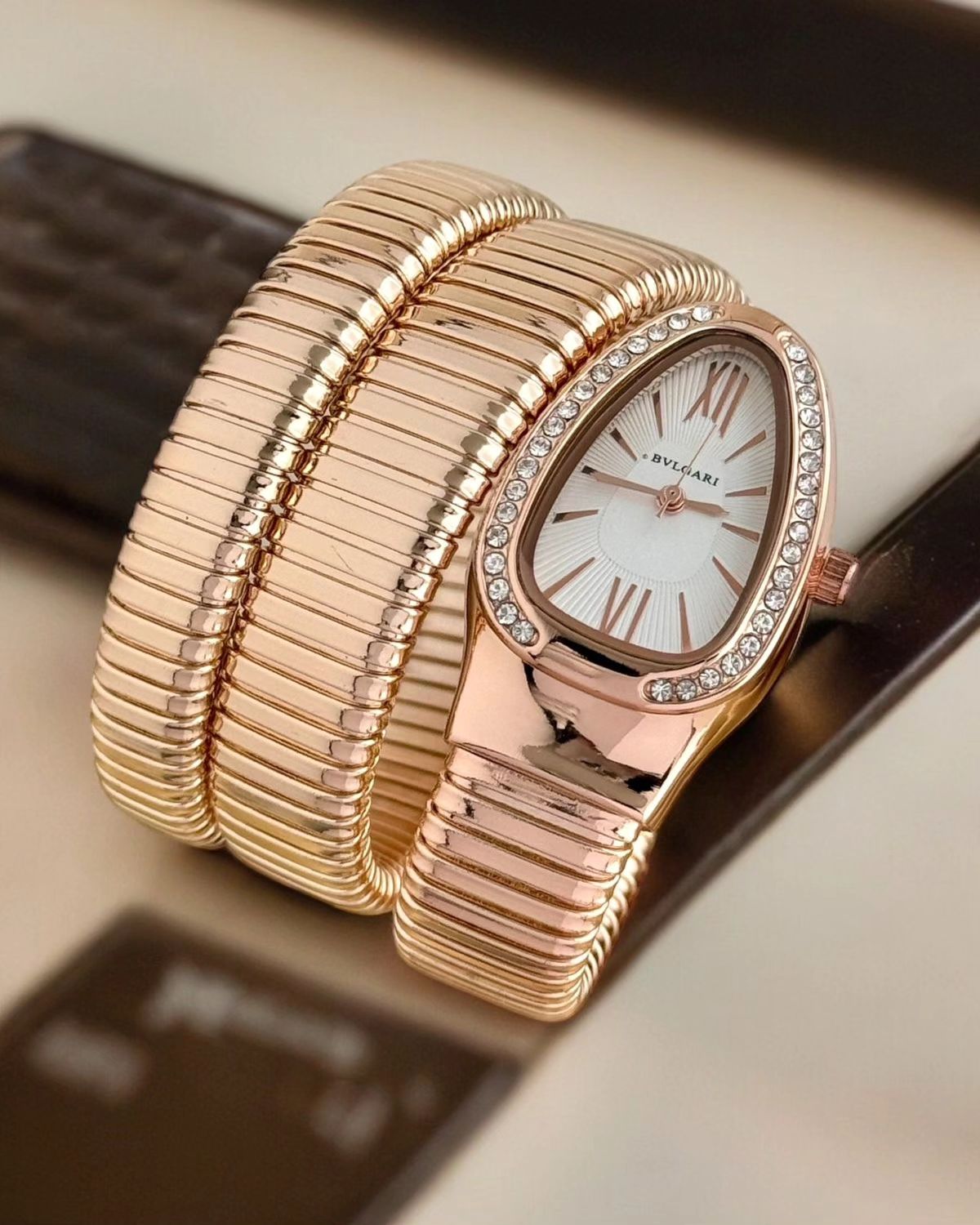 BVLGARI DAIMOND ROSE WHITE
