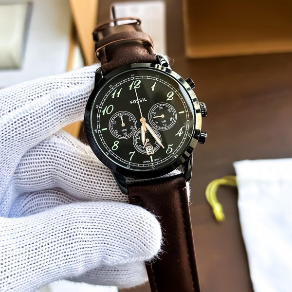 Fossil Brown Leather