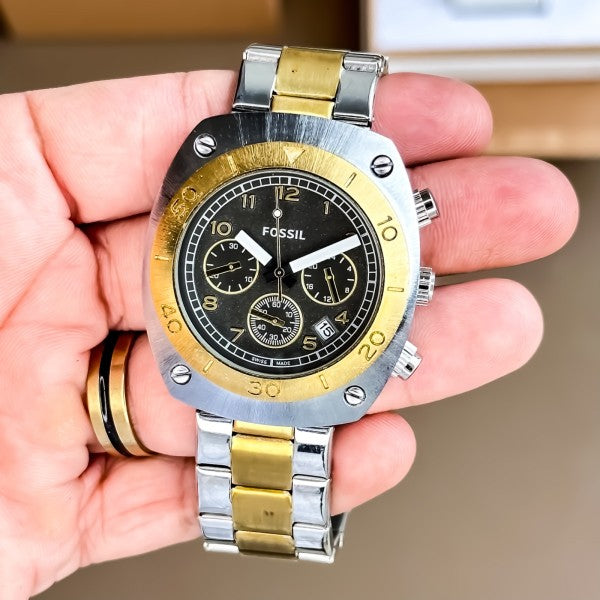 Fossil  Golden Chrono