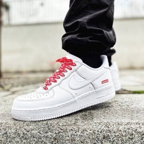 Nikee airforce 1 low SUPREME WHITE