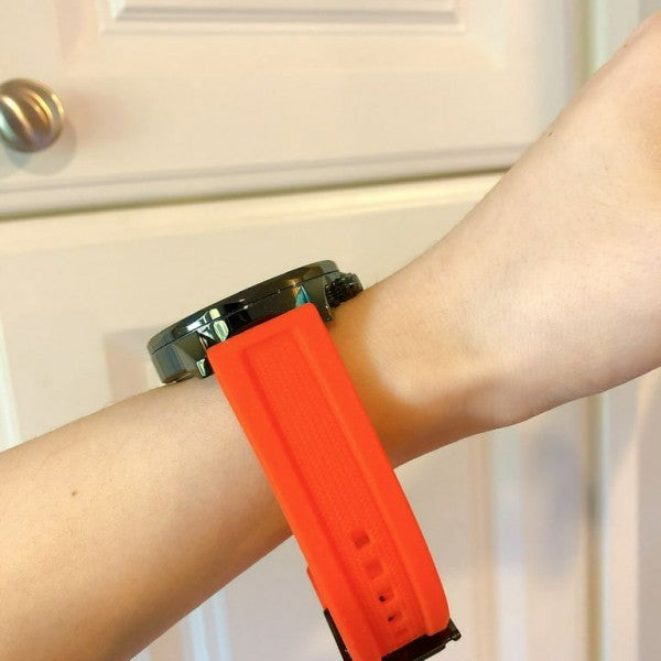 Fossil Bannon Orange Silicon