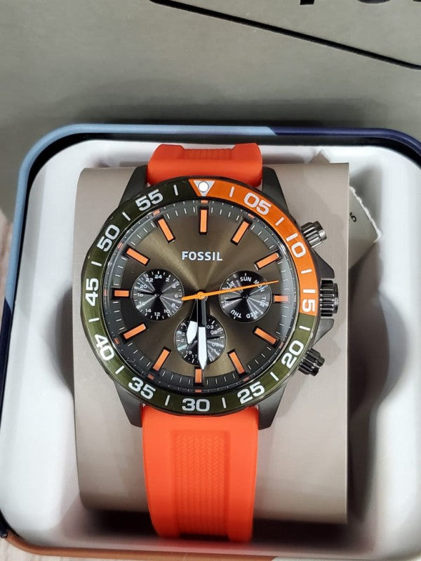 Fossil Bannon Orange Silicon