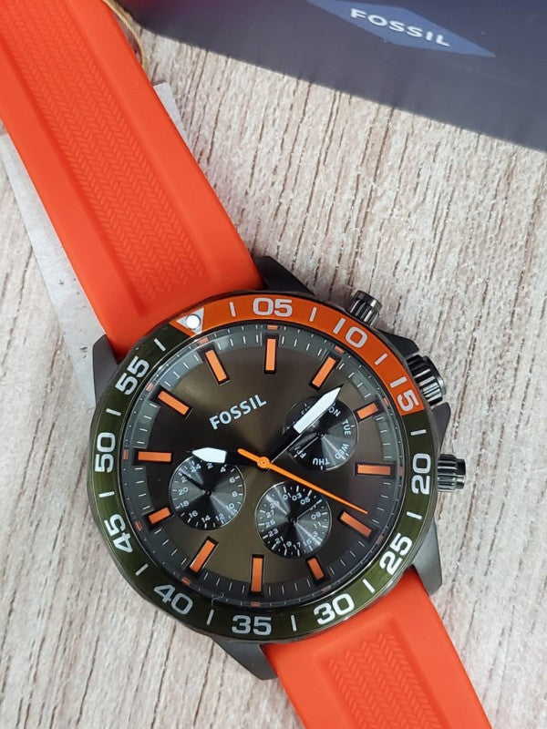 Fossil Bannon Orange Silicon