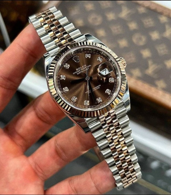 Rolex Just Date Premium Brown