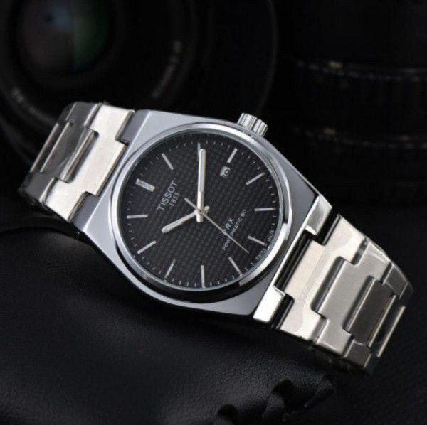 Tis_sot PRX Watch premium Quartz sliver black dial
